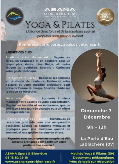 Communication de la Perle d'Eau 1/12/2025