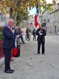 Cérémonie de la commémoration du 11 novembre 1918