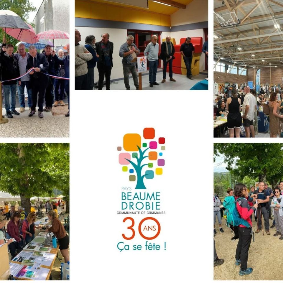 La CdC Beaume-Drobie fête ses 30 ans