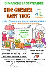 Vide grenier Sou des Ecoles