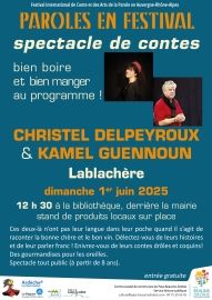 Paroles en festival à la bibliothèque de Lablachère