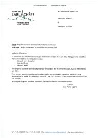 Enquête publique d'aliénation d'un chemin communal
