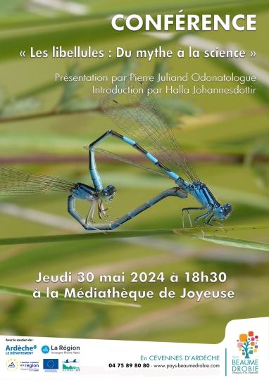 La CdC BEAUME-DROBIE communique : conférence sur la biodiversité le 30 mai 2024