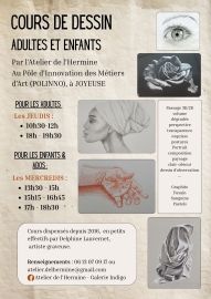 Cours de dessin au Polinno