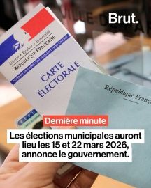 Elections municipales 2026
