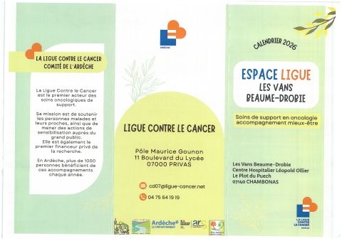 Soins de support - Ligue contre le cancer Ardèche