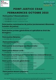 Point justice octobre