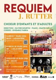 La Schola Cantharel communique sur ses prochains concerts :