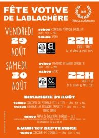 Les votiers 2025 de Lablachère communiquent